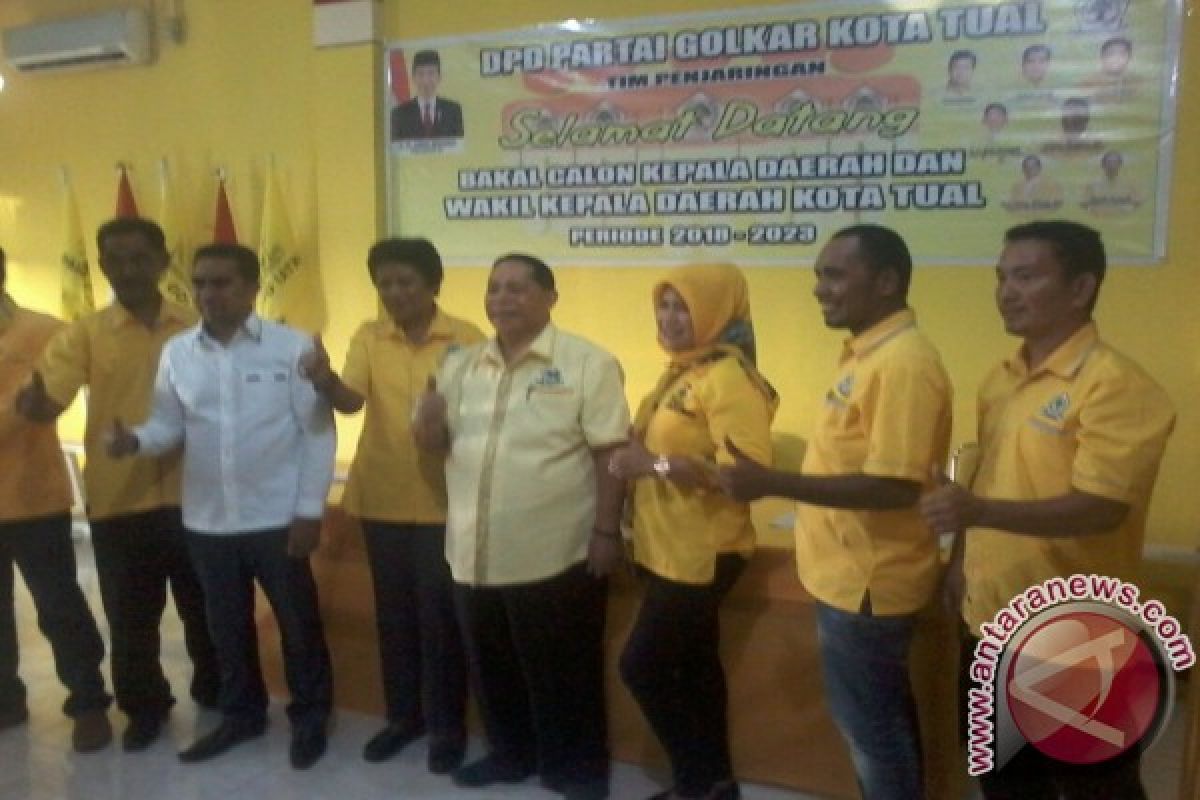 Yunus Serang Daftar di Golkar Tual