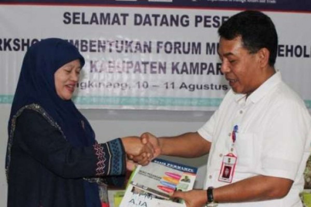 Kadis Kesehatan Kampar Buka Workshop Pembentukan Forum Multistakeholder 