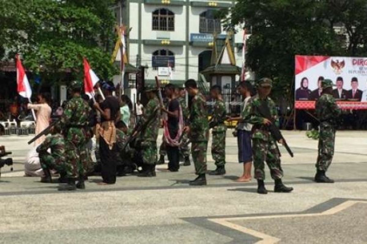 Peringatan HUT RI Di Inhil Dimeriahkan Penampilan Drama Kolosal Perjuangan