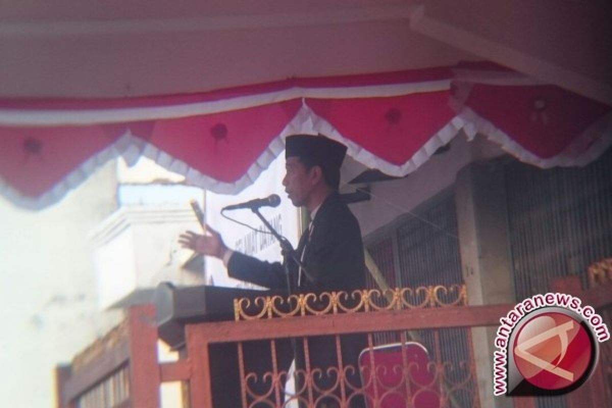 Presiden Jokowi terkesan selama kunkernya di Sukabumi
