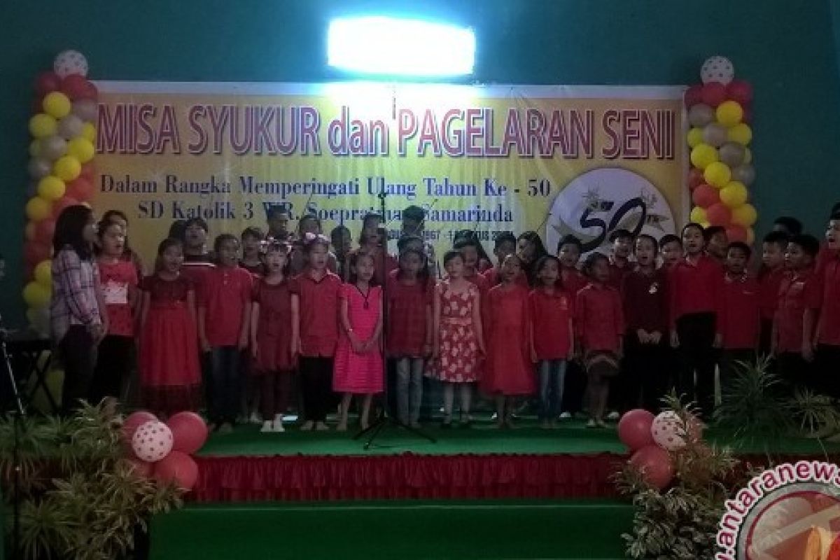 SDK 3 Samarinda Gelar Pesta Emas