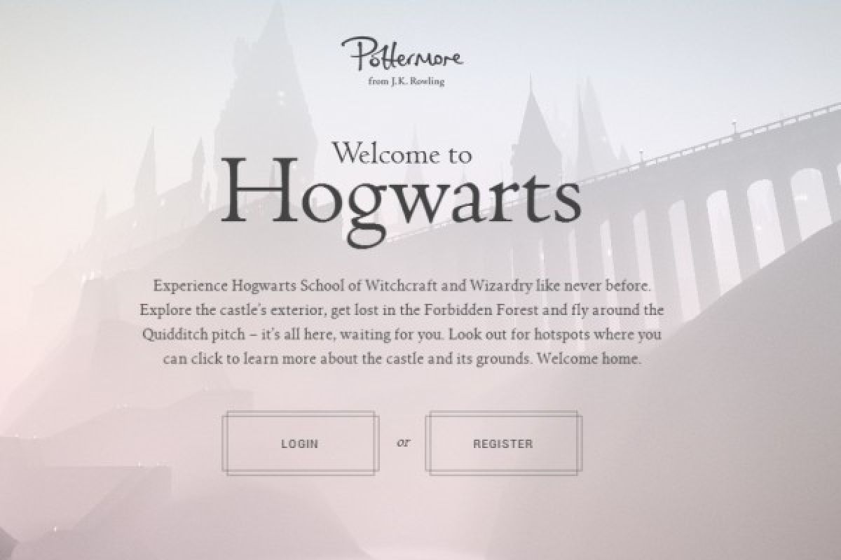 Hogwarts buka gerbang untuk pengguna digital