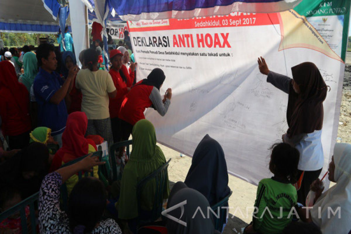 Warga Sedahkidul Bojonegoro Deklarasi Anti 