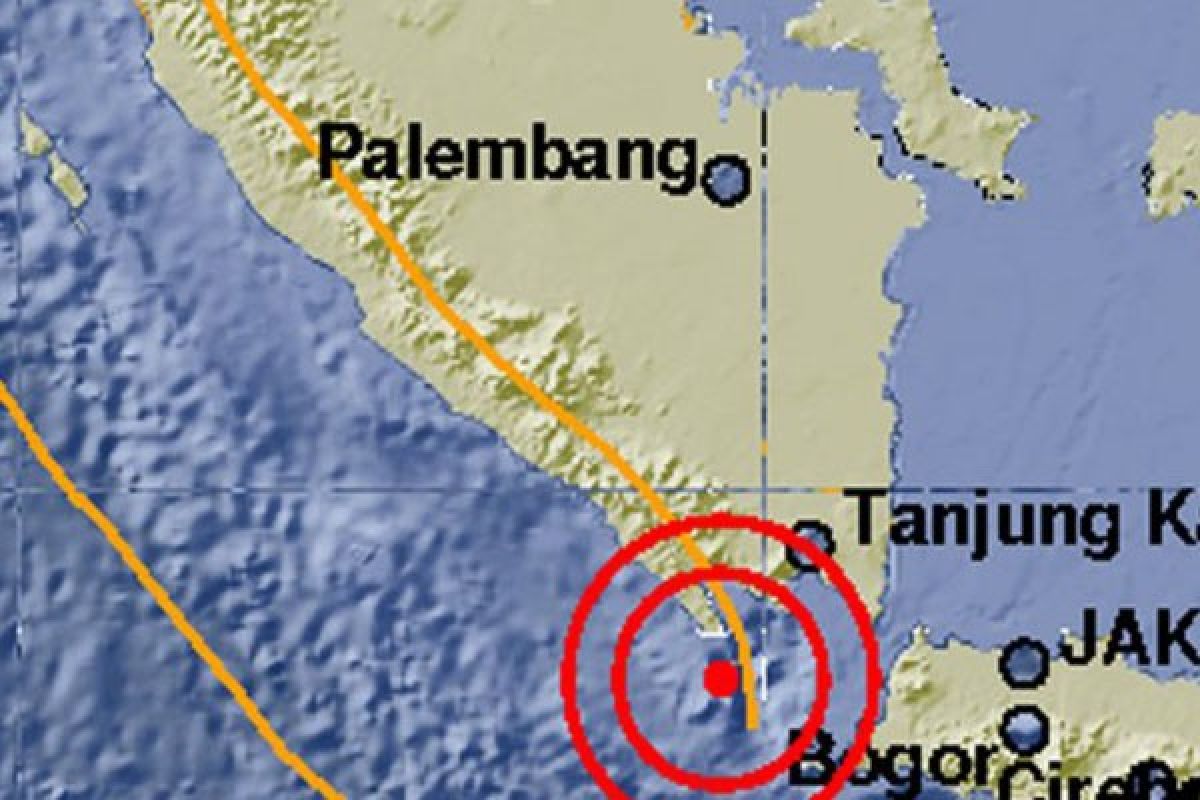 Gempa di Selat Sunda Tak Berpotensi Tsunami