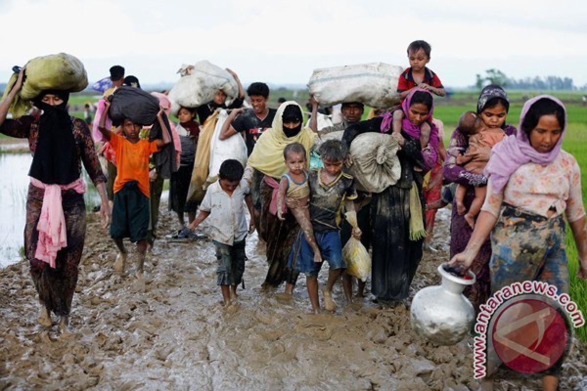 Lembaga Internasional Kewalahan, 90.000 Warga Rohingya Mengungsi ke Bangladesh