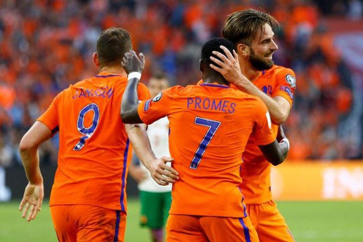 Dua gol Propper bantu Belanda tundukkan Bulgaria