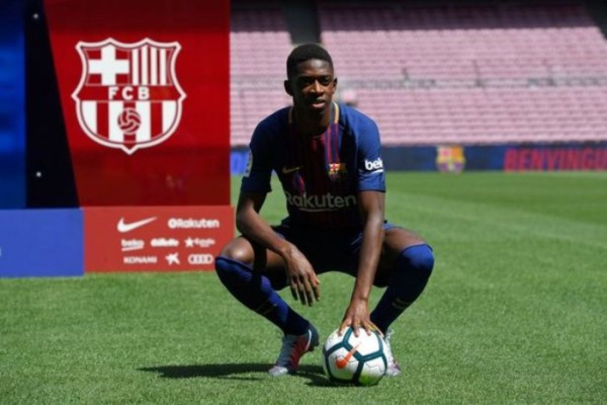 Ousmane Dembele selamatkan muka Barcelona dari Atletico