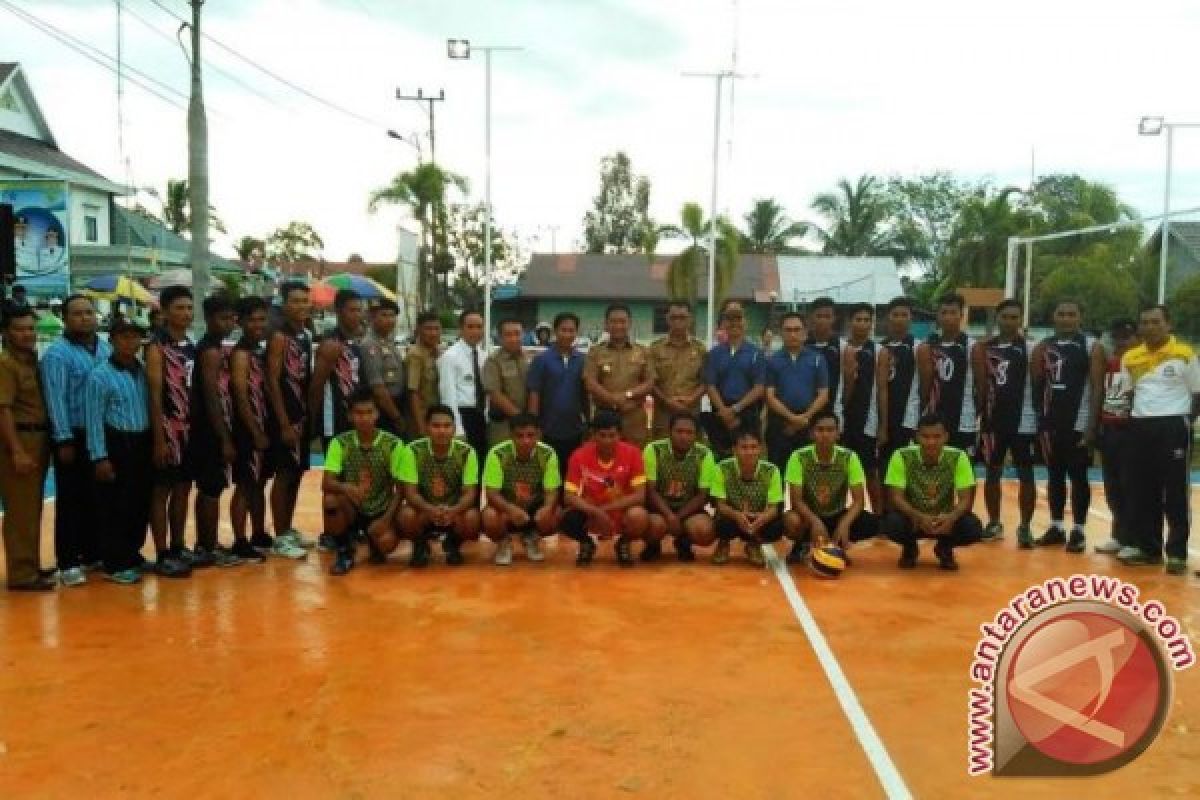 20 Tim Voli Perebutkan Piala Bupati Pulang Pisau Cup III