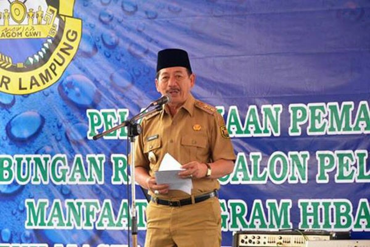 Wali Kota Bandarlampung  Minta  Warga  Hemat Air  