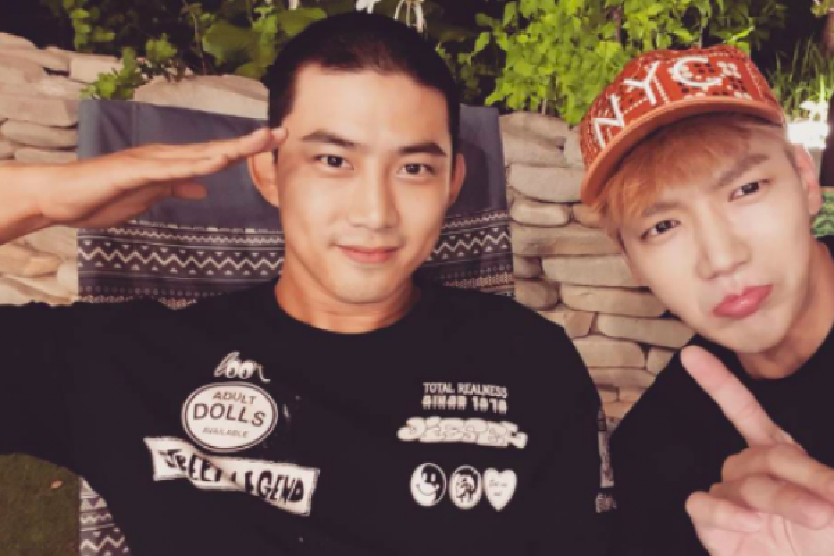 Begini Tampilan Taecyeon 2PM Saat Mulai Wajib Militer