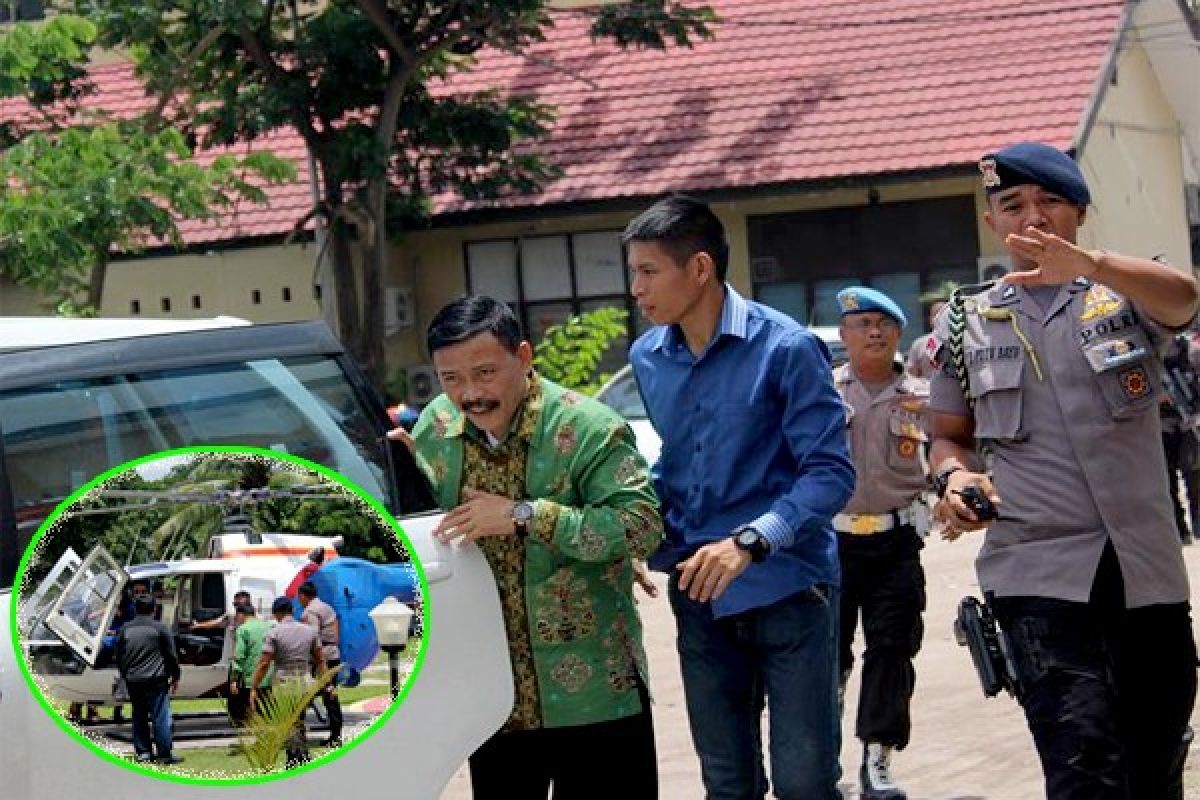 Yansen Binti Dibawa Menggunakan Helikopter Menuju Banjarmasin