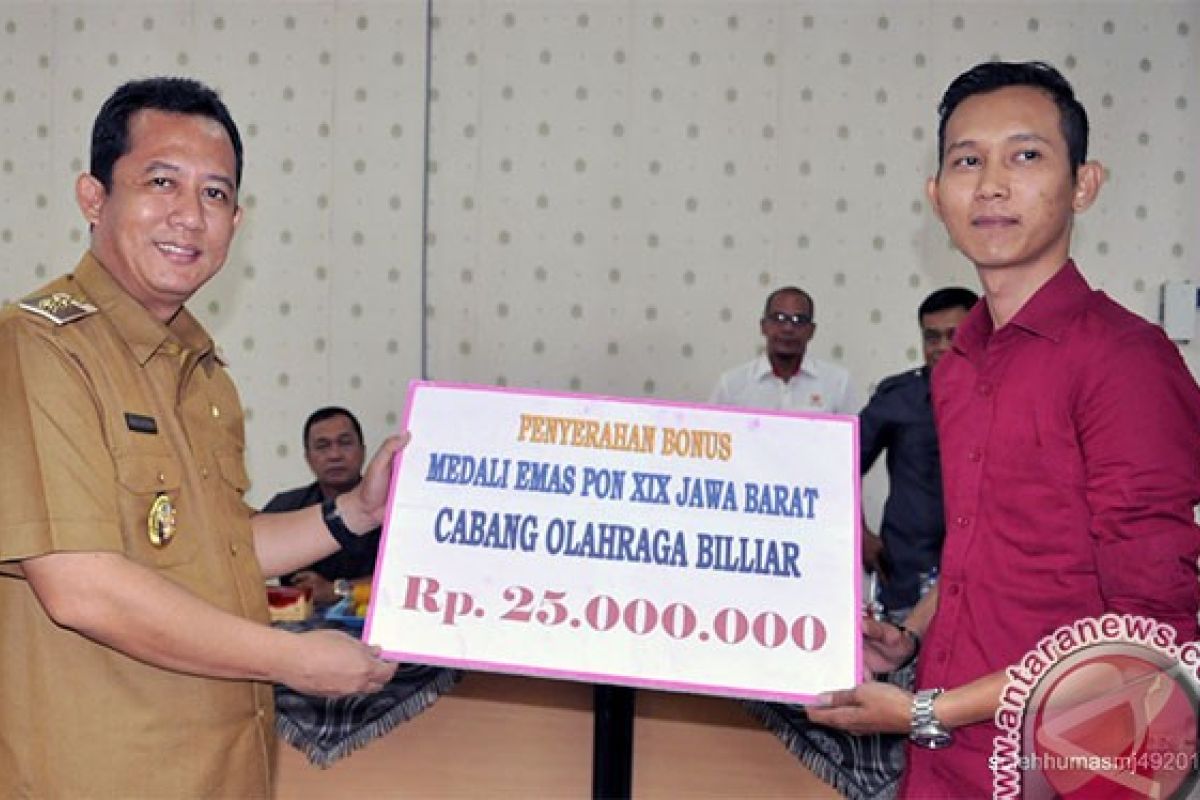 Muaro Jambi berikan bonus atlet PON