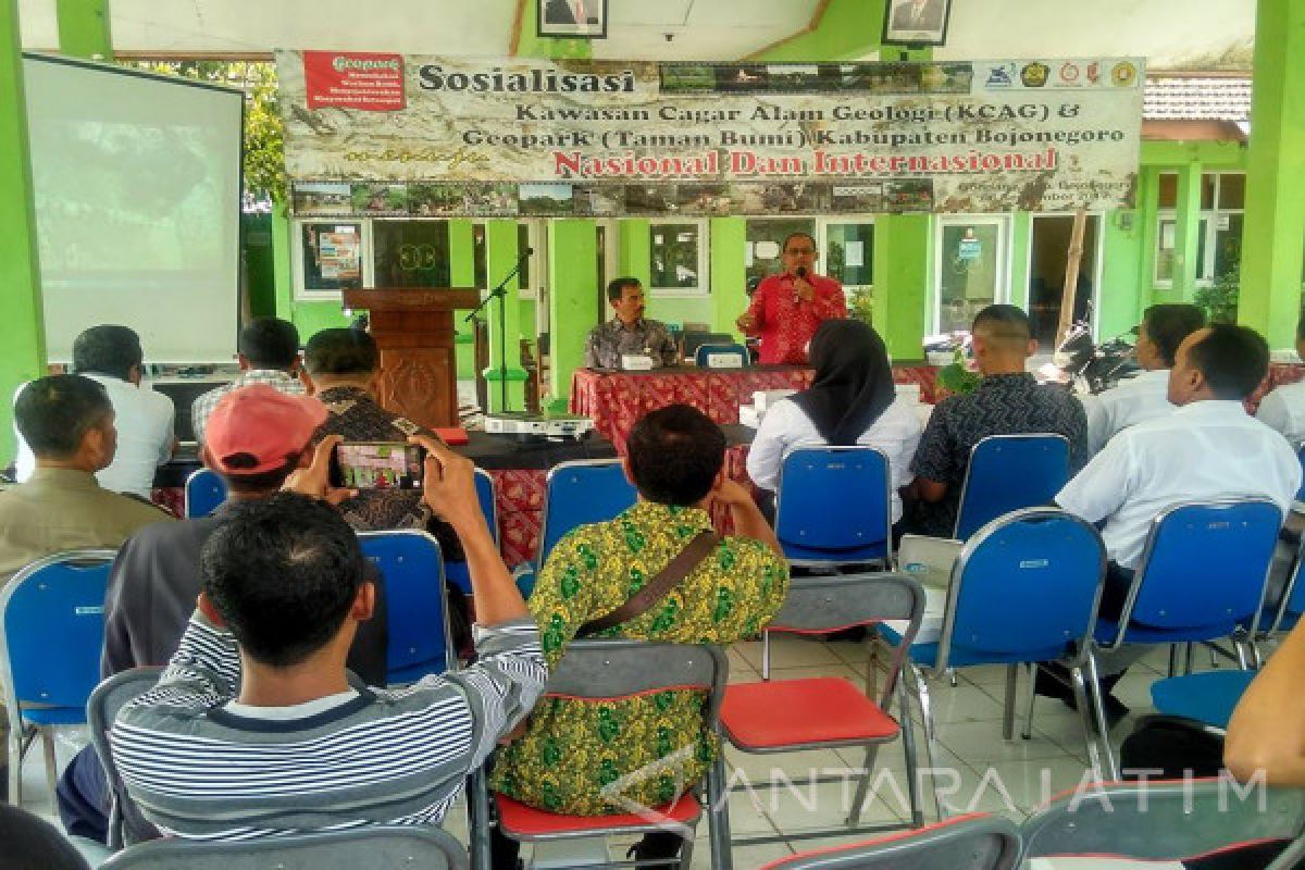 Penetapan Cagar Alam Geologi Bojonegoro Tunggu Gubernur