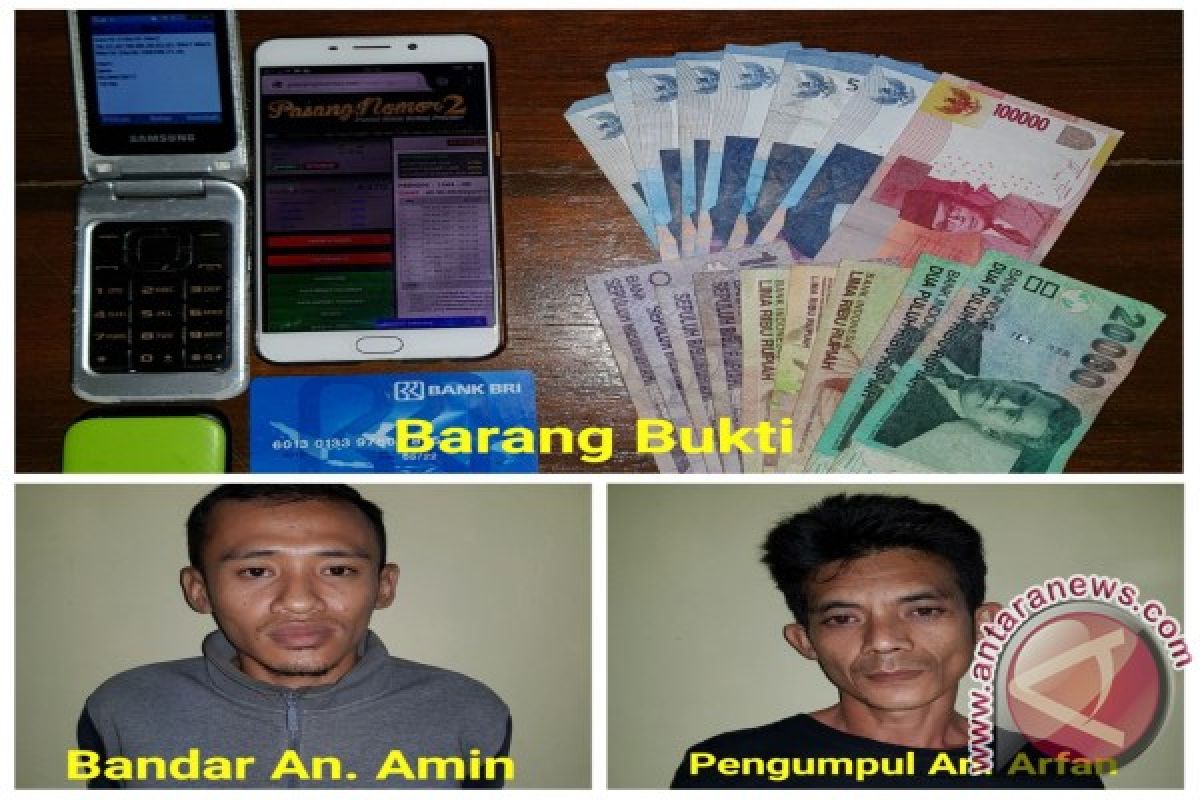 Polres Tabalong Tangkap Bandar Judi Togel 