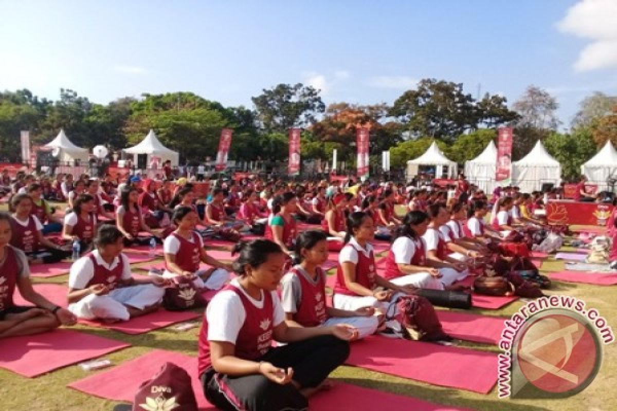 650 Peserta Ikuti Yoga Diva di Bali