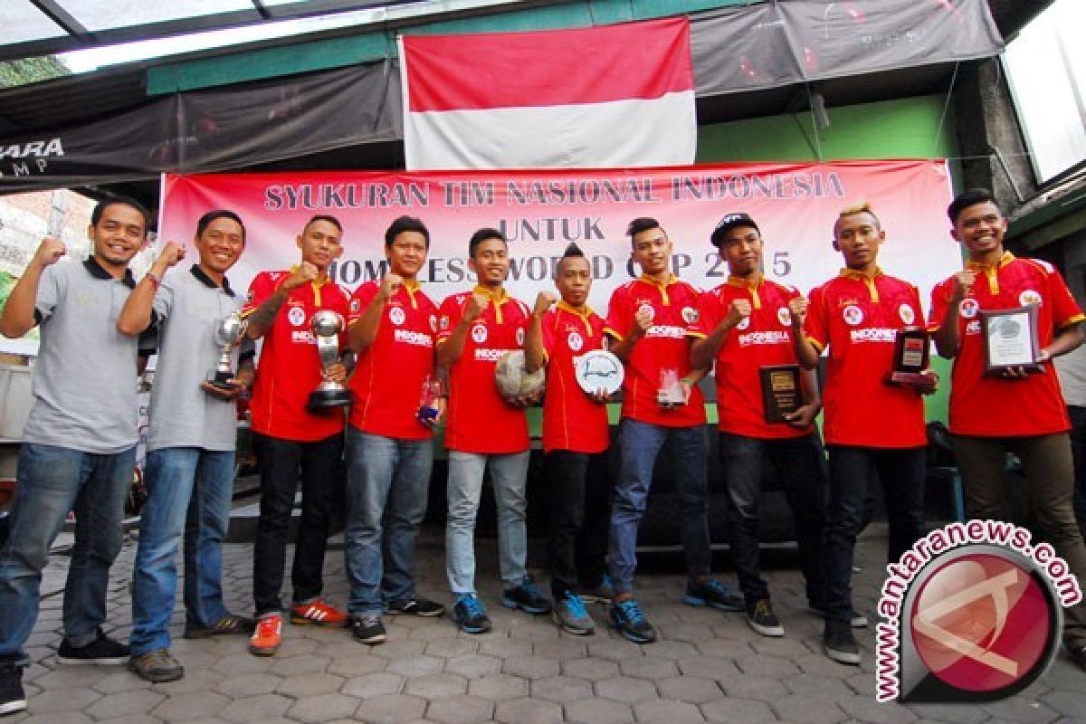 Indonesia Peringkat Kelima Homeless World Cup 2017