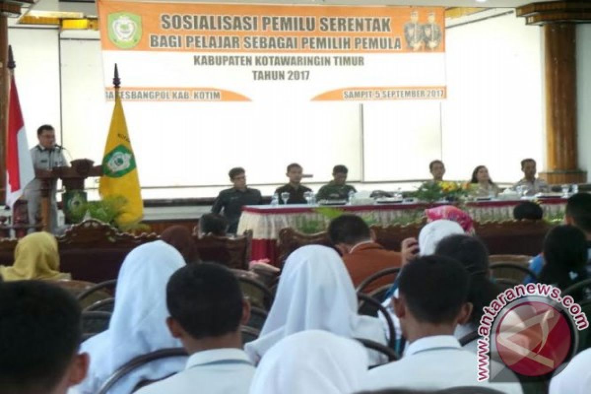 Pemkab Kotim Gelar Sosialisasi Pemilu Untuk Pemilih Pemula