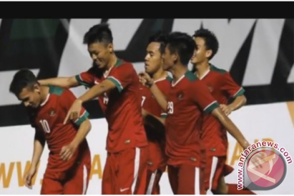 Timnas U-19 taklukkan Myanmar 2-1 Piala AFF