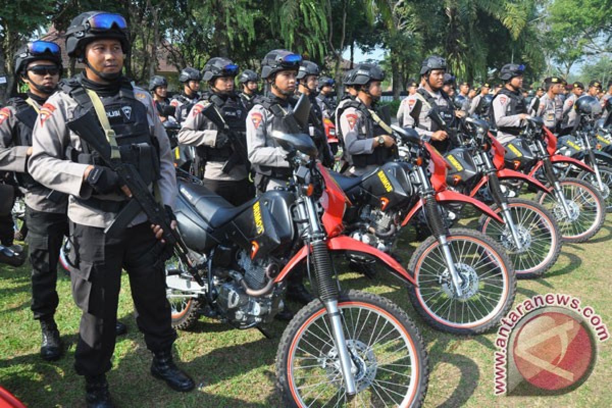 Pengamanan kampanye terbuka, Polres Gunung Kidul siagakan ratusan personel