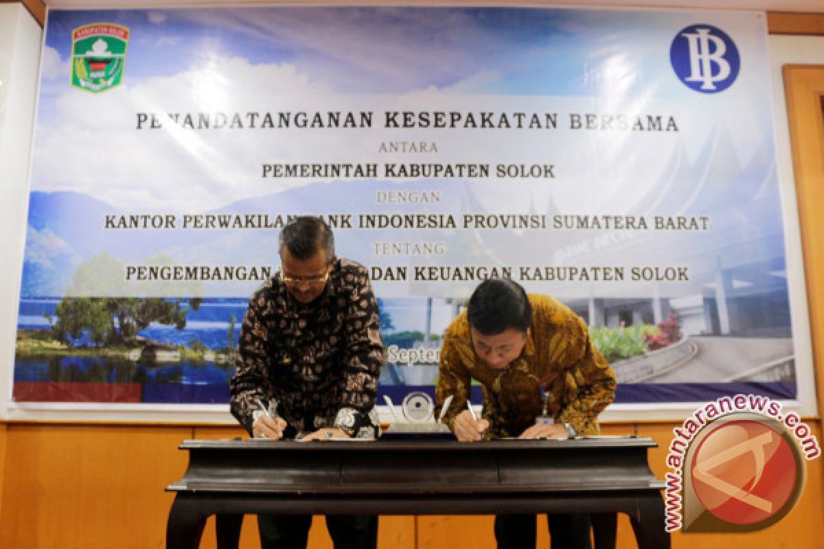 BI-Solok Teken Kerja Sama Pengembangan Bawang Merah