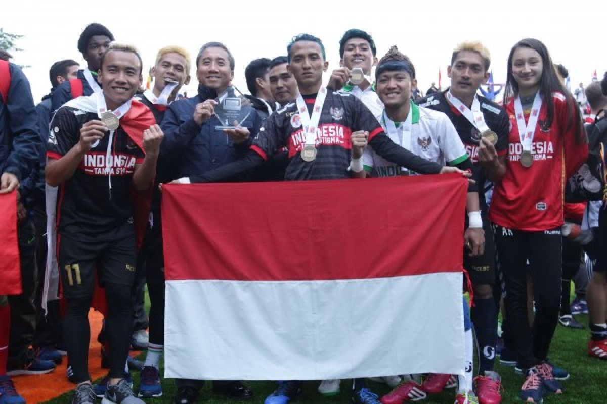 Indonesia peringkat kelima Homeless World Cup 2017