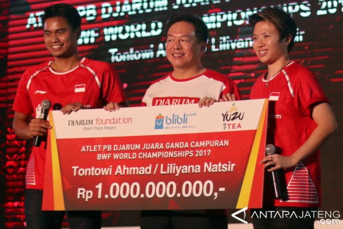 Owi/Butet Peroleh Bonus Rp1 Miliar