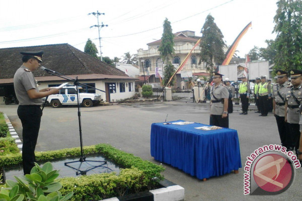 Kapolres Solok: Sinergitas Anggota Perbaiki Citra Polisi