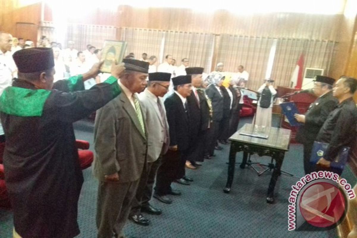 Wali Kota Lantik Sembilan Pejabat Eselon II