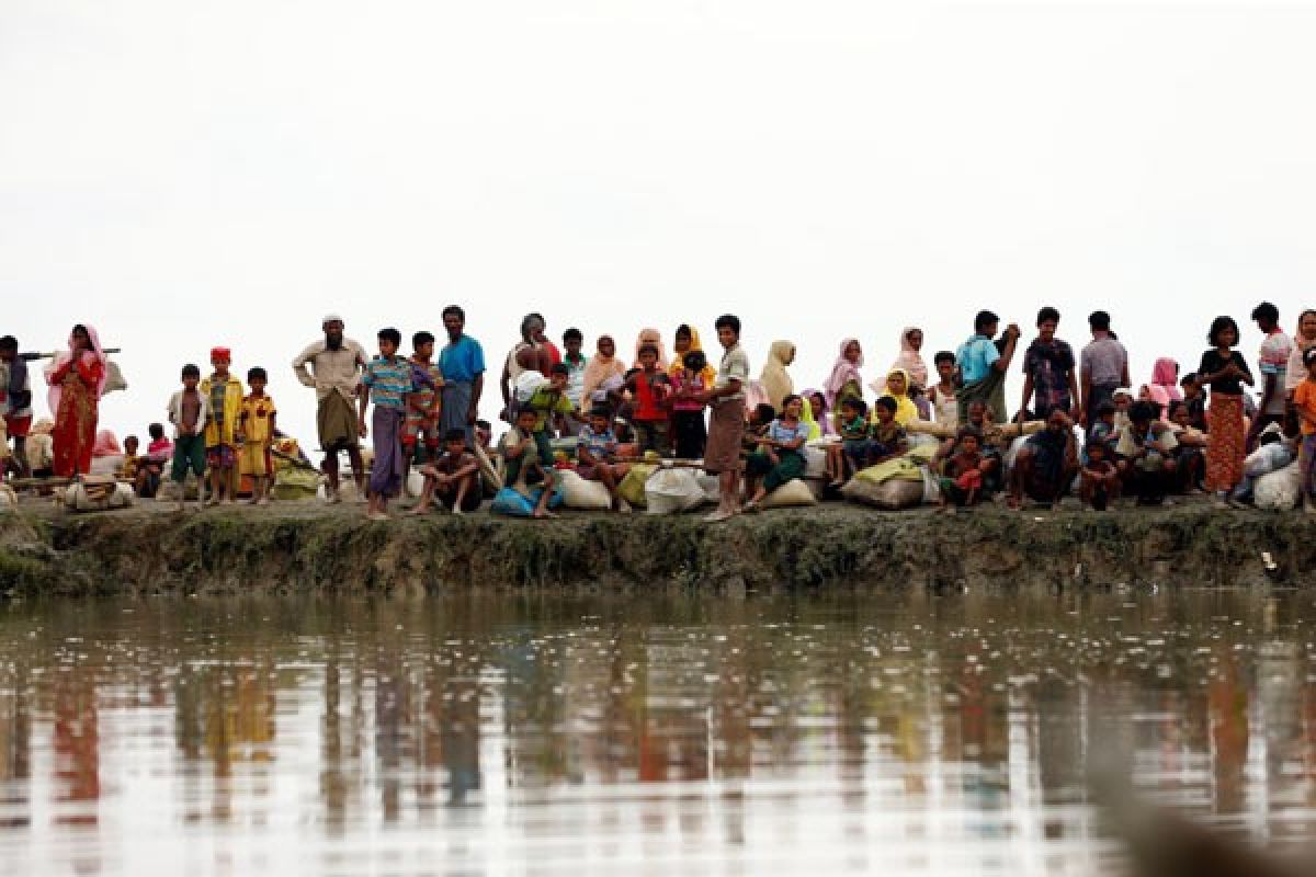 Pengungsi Rohingya di Pakistan cemaskan keluarganya di Myanmar