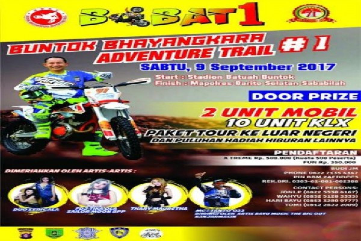 Polres Barito Selatan Akan Gelar "Adventure Trail"