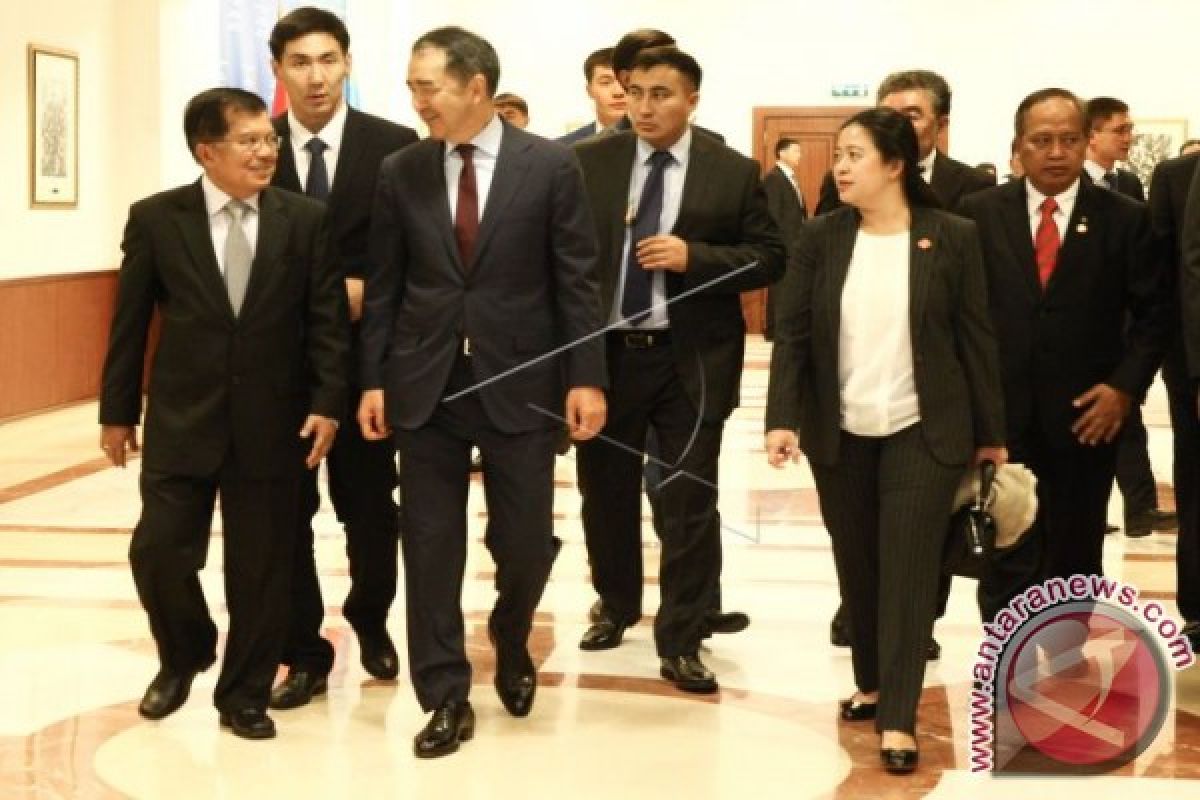 Jusuf Kalla Kunjungan Kehormatan ke PM Kazakhstan