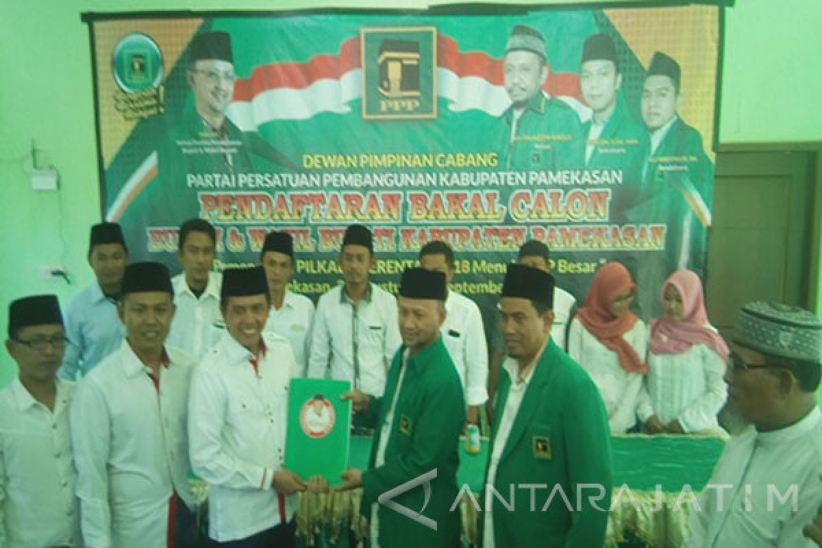 Komisaris PT Garam Daftar Bacawabup ke PPP Pamekasan