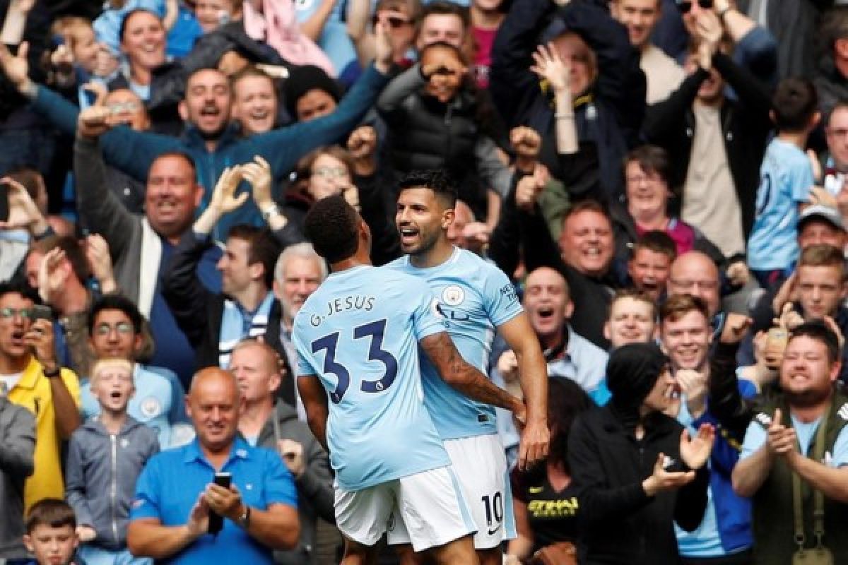 Manchester City di puncak klasemen Liga Inggris