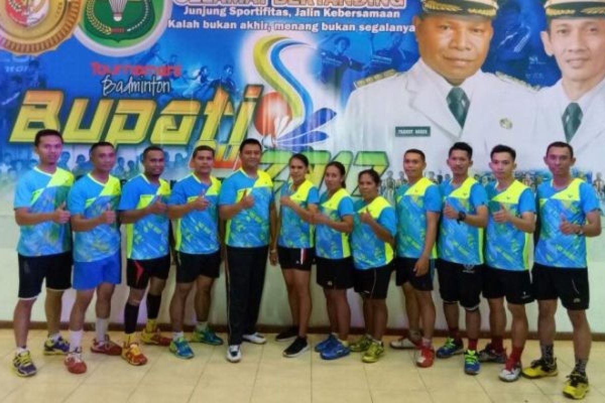 PB Polres Merauke juara III Kejurda Bulu Tangkis