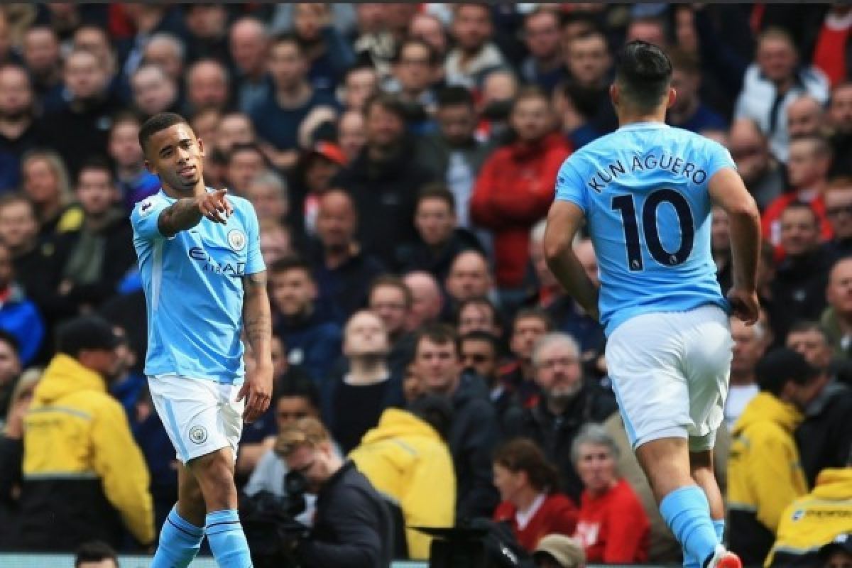 Manchester City Menang Besar Atas Liverpool