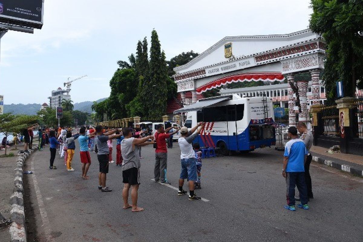 Polisi Papua gelar hari bebas kendaraan bermotor