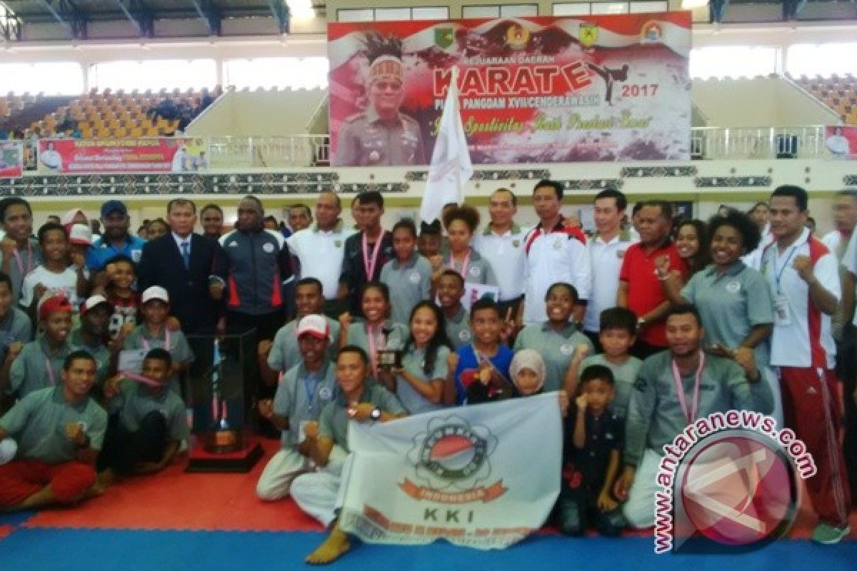 KKI Uncen juara umum Pangdam Cup 2017