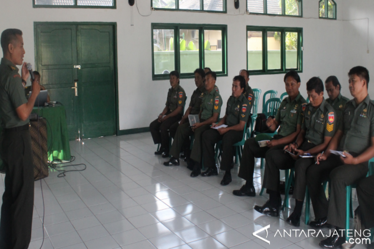 Kodim Surakarta Gelar Latihan Taktis Intel