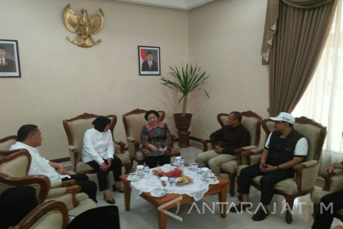 Megawati Minta Masukan Dahlan Iskan Terkait Pilkada Jatim (Video)