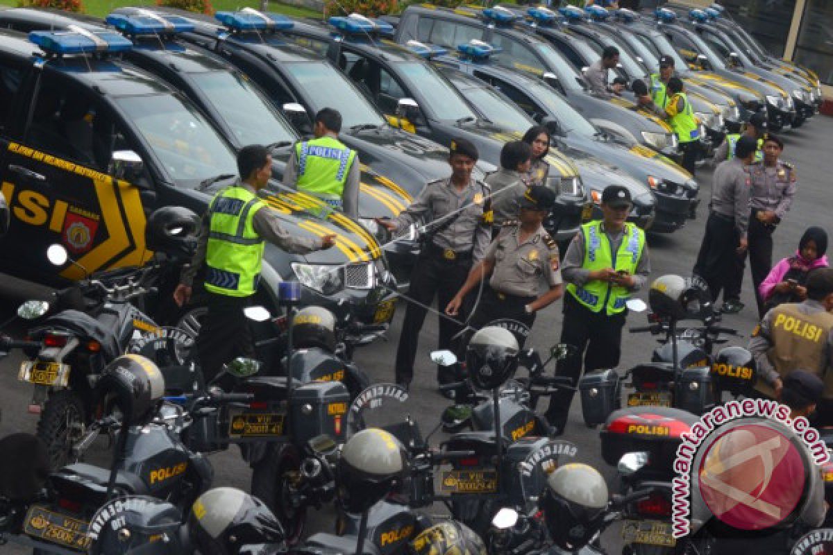 Puluhan Kendaraan Dinas Polres Pasaman Barat Diperiksa