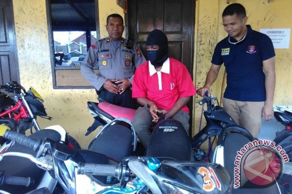 Polisi selidiki jaringan pencurian sepeda motor di Timika