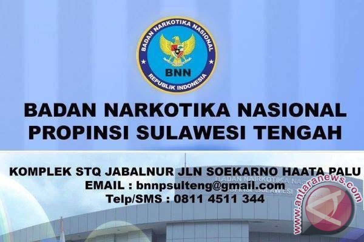 BNN Sulteng: Waspadai Palu Jadi Pasar Narkoba 