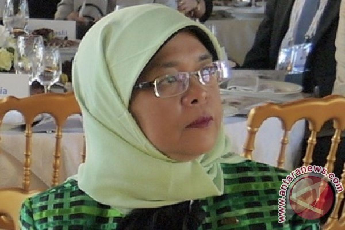 Presiden wanita pertama Singapura resmi terpilih