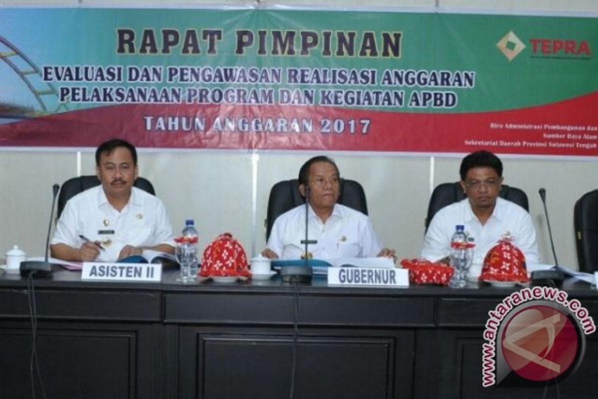 Cuti bersama pengaruhi realisasi penyerapan anggaran APBD Sulteng