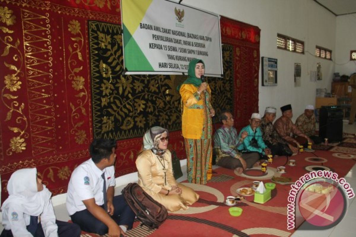 Ketua TP PKK Sosialisasi Bahaya Narkoba Kepada Pelajar