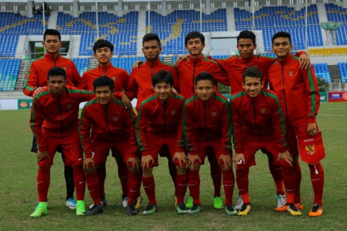 Timnas U-19 segrup dengan Qatar-UEA di Piala Asia