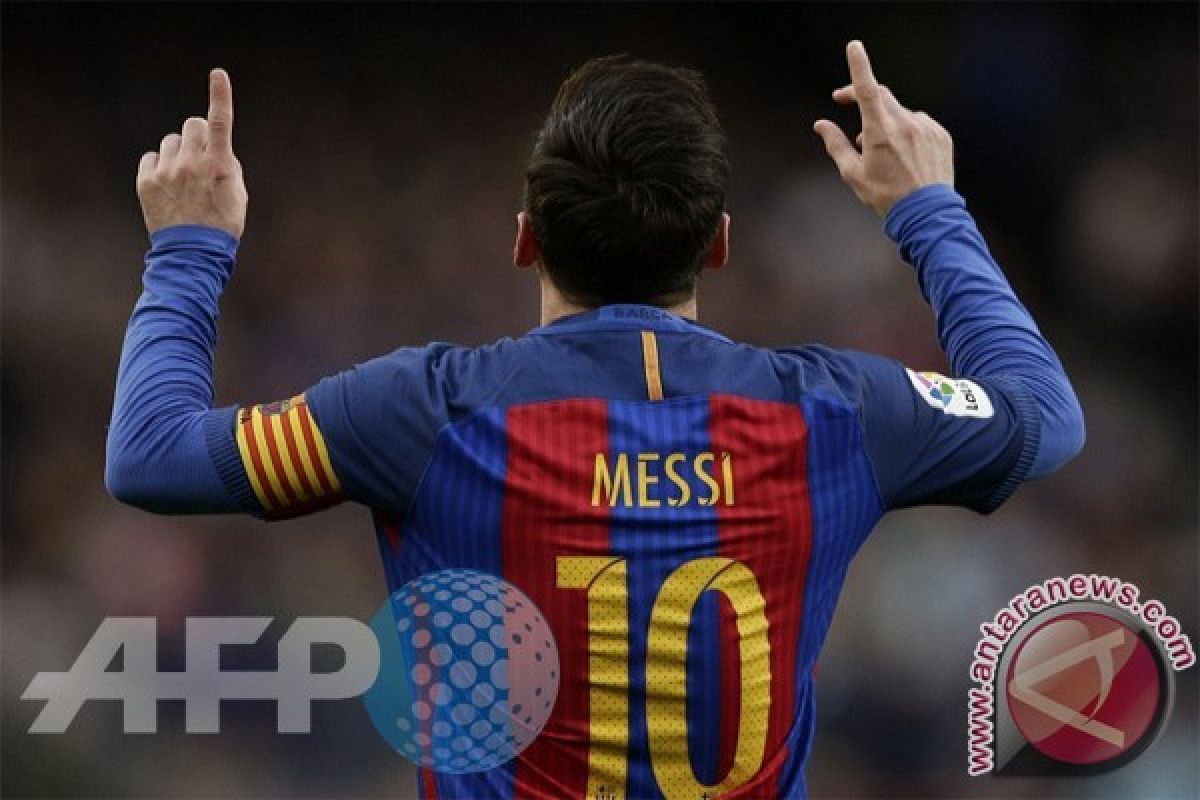 Lionel Messi terus asah akurasi tendangan pinalti