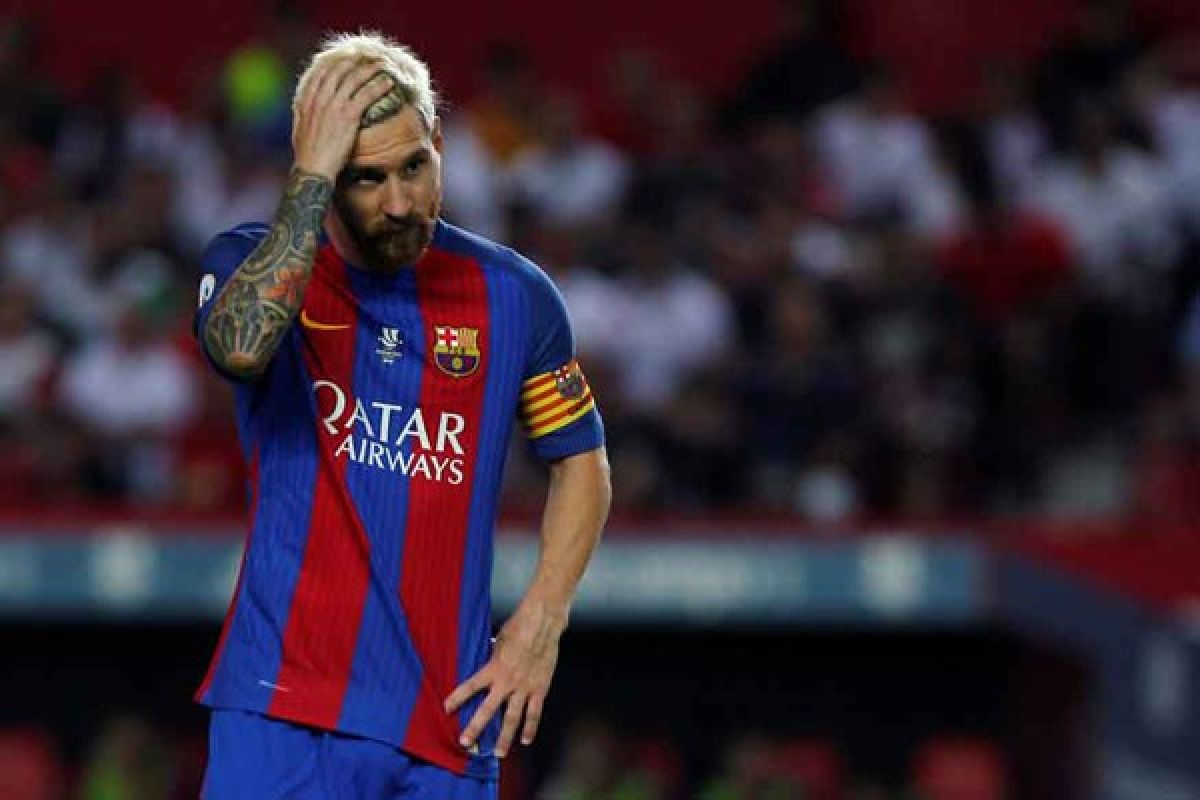 Messi absen bela Barca hadapi Malaga