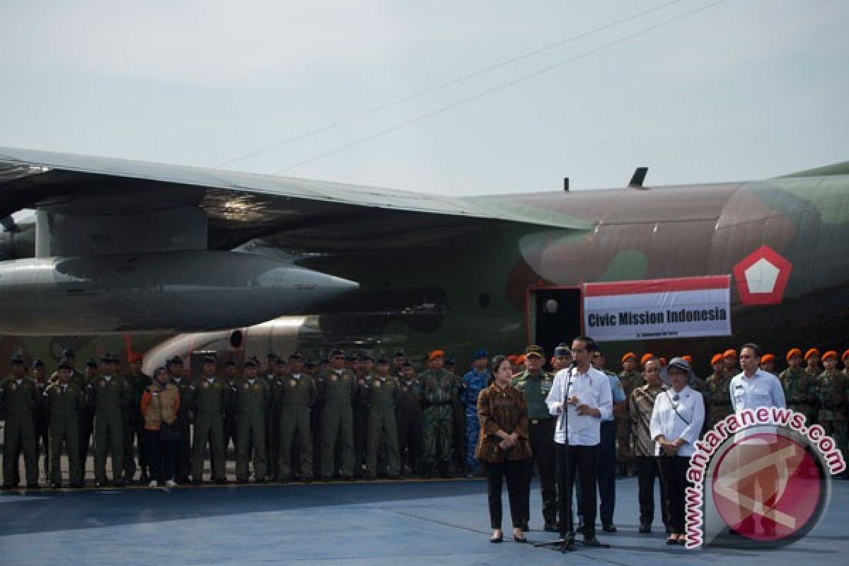 Presiden lepas bantuan untuk pengungsi Rohingya di Bangladesh