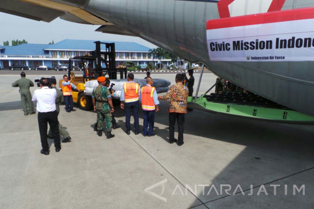 Indonesia Kirim 20 Ton Bahan Pangan untuk Rohingya